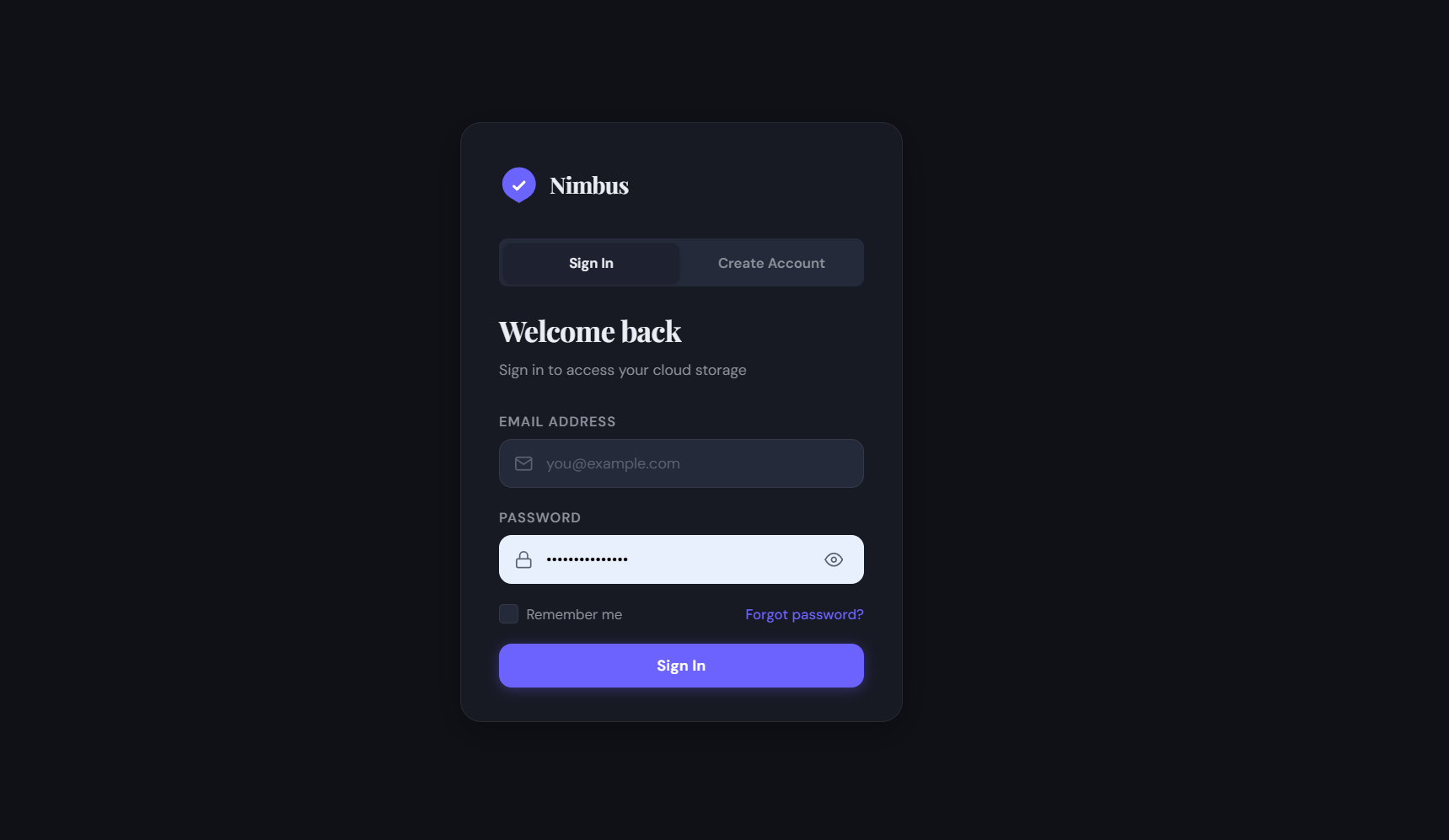 Nimbus File Manager
