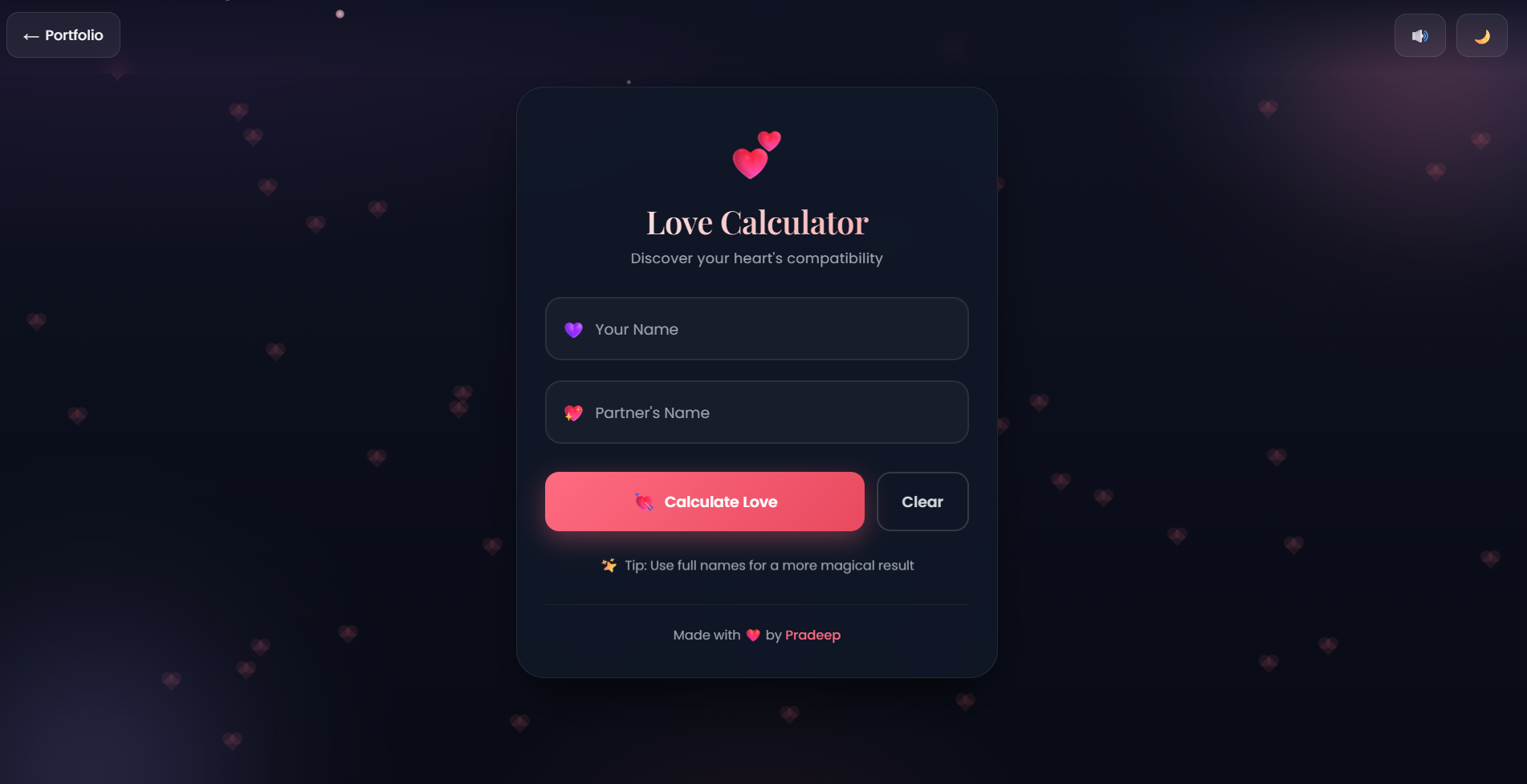 Love Calculator